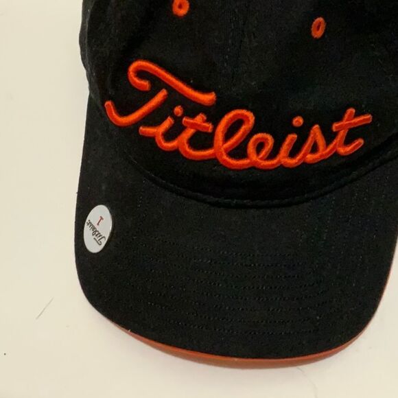 Titleist hat orange b,ack - Picture 2 of 13